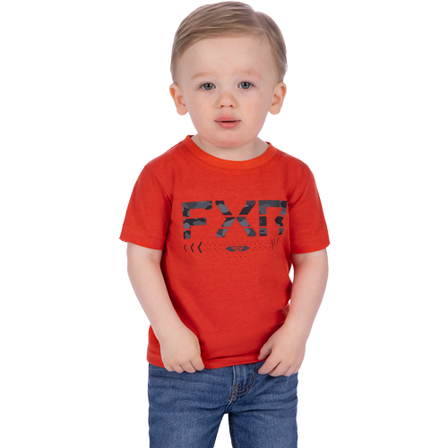 FXR T-Shirt Toddler Helium Premium Kinder Red/Grey