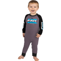 FXR Strampler Baby Infant Race Division Grape/Sky Blue