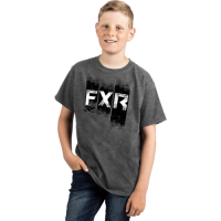 FXR T-Shirt Broadcast Kinder Grey/Black