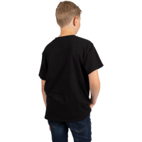 FXR T-Shirt Broadcast Kinder Black/Red