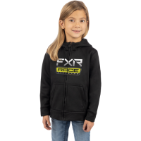 FXR Jacke Toddler Race Division Kinder Black/Hi Vis