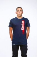 Beta T-Shirt Blue Red Stripe